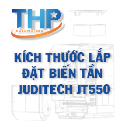 Kích thước biến tần Juditech JT550